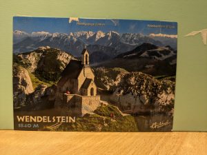 Postkarte "Wendelstein 1840m"