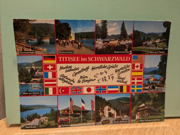 Postkarte "Titisee im Schwarzwald"