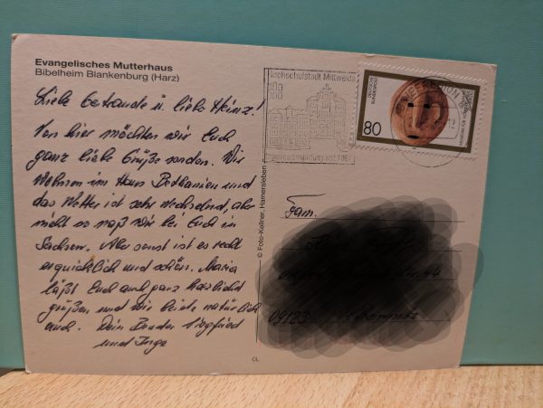 Postkarte "Grüße aus dem Bibelheim" – Bild 2