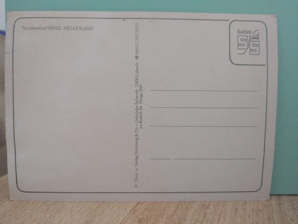 Postkarte "Nordseeinsel Helgoland" – Bild 2