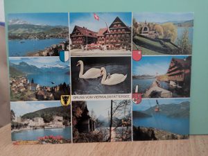 Postkarte "Gruß vom Vierwaldstättersee"