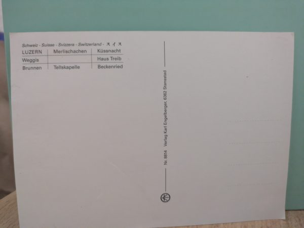 Postkarte "Gruß vom Vierwaldstättersee" – Bild 2