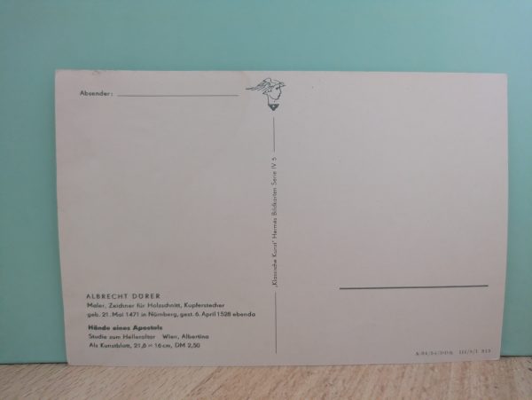 Postkarte "Albrecht Dürer" – Bild 2