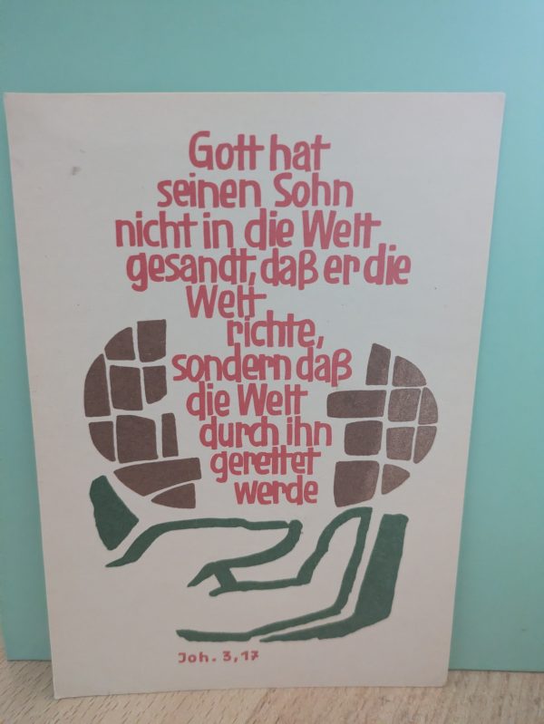 Postkarte "Gott hat ... "