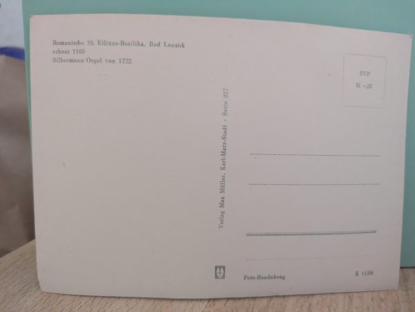 Postkarte "Romanische St. Kilians-Basilika Bad Lausick" – Bild 2