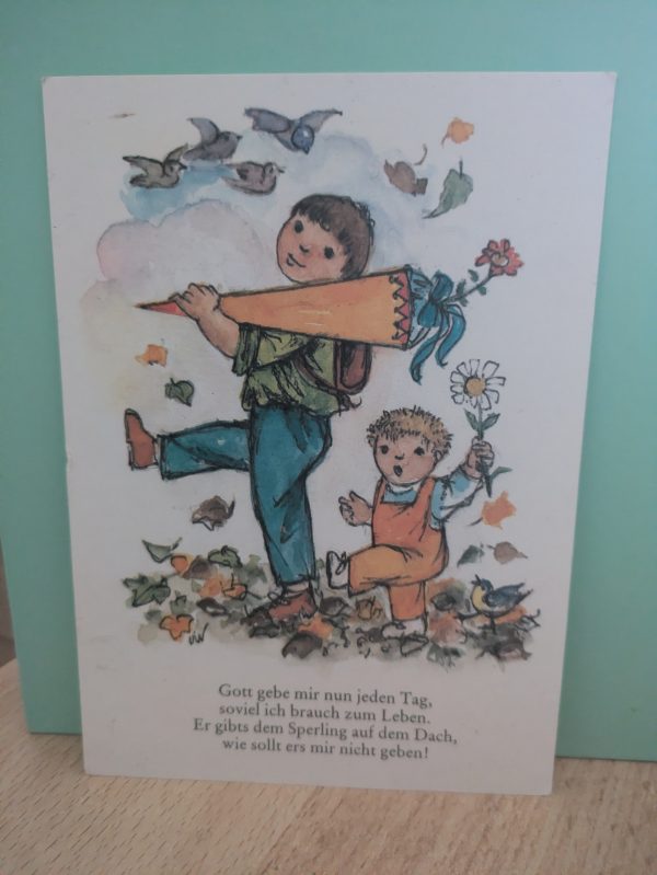 Postkarte SCHULANFANG