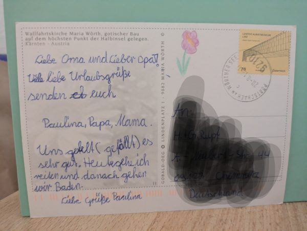 Postkarte "Am Wörthersee" – Bild 2
