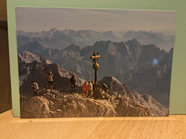 Postkarte "Zugspitzgipfel"