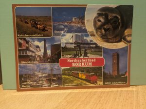 Postkarte "Nordseeheilbad BORKUM"