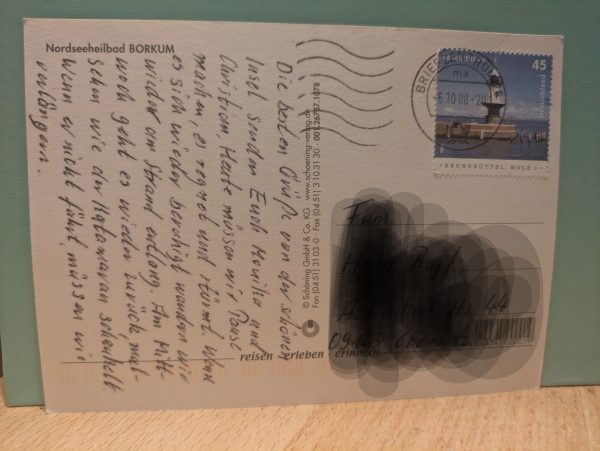 Postkarte "Nordseeheilbad BORKUM" – Bild 2