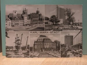 Postkarte "Karl-Marx-Stadt"