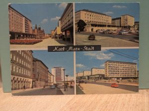 Postkarte "Rosenhof Karl-Marx-Stadt"