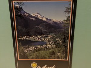 Postkarte " St.Moritz"
