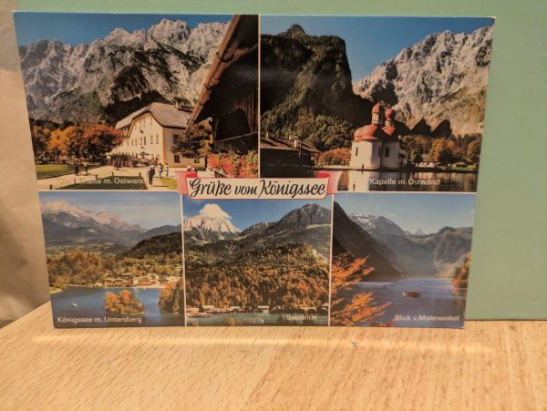 Postkarte "Grüße vom Königssee"