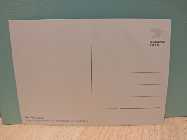Postkarte "Grüße vom Königssee" – Bild 2