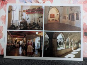 Postkarte Kroatien -Franziskaner Kloster