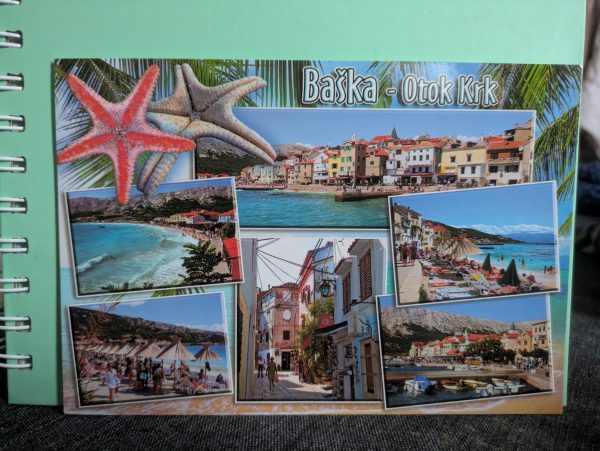 Postkarte "Baska Otok Krk"